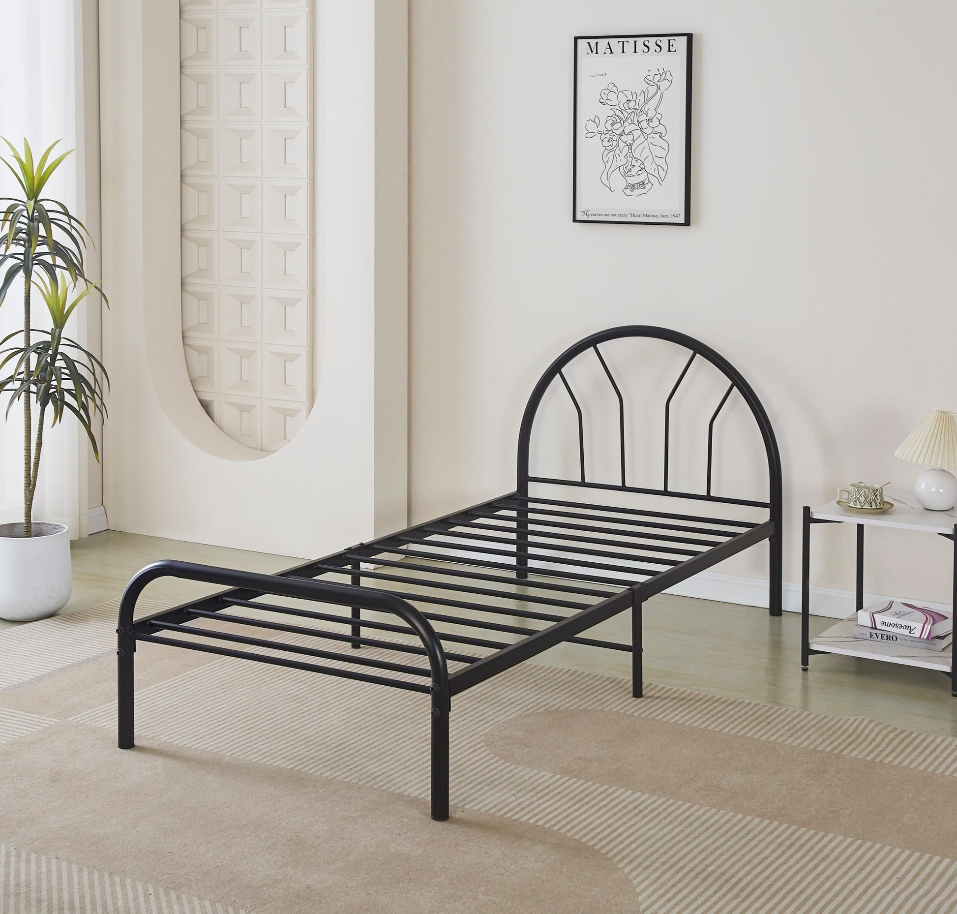 LIT ECO NOIR 90X190cm