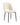 Lot de 4 chaises AVA Métal noir Velours #couleur_doudou-beige