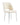 Lot de chaises AVA Chrome en Velours #couleur_doudou-beige