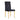 Lot de 6 chaises NEVADA capitonnés gold #couleur_noir