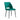 Lot de 4 chaises AVA Métal noir Velours #couleur_vert