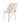 Lot de chaises AVA Chrome en Velours #couleur_doudou-beige