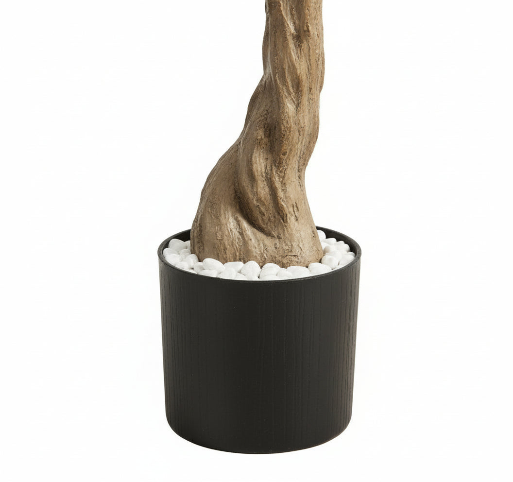 Cerisier Artificiel Fleuri Blanc 190 cm en Pot - Arbre Décoratif