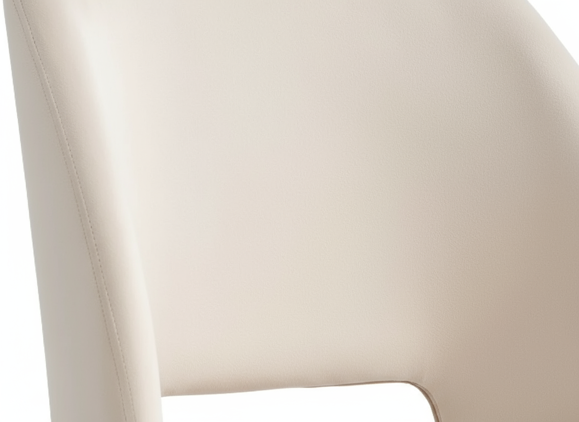 Lot de 4 chaises AVA Gold en Velours Beige