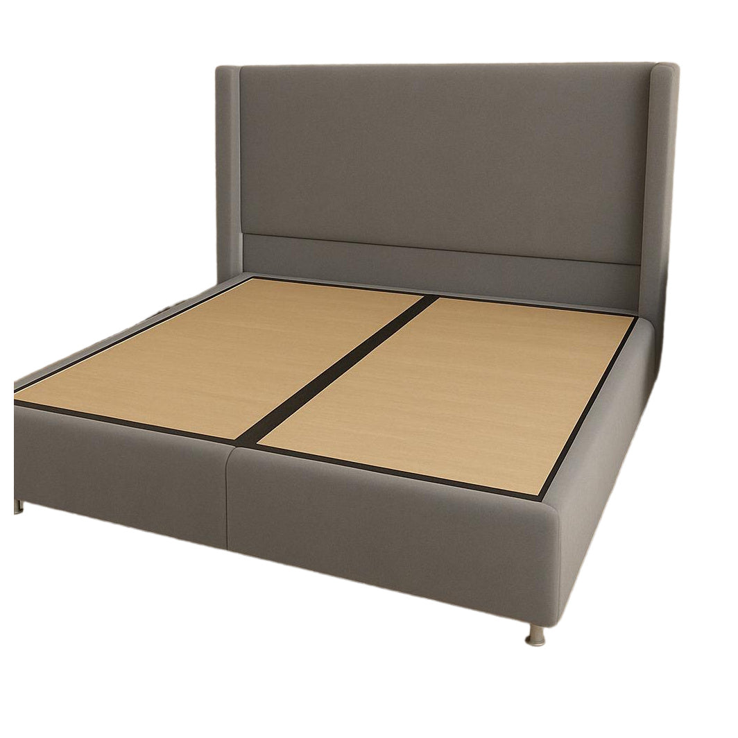 Lit Coffre COCO – Velours – 140x190 cm avec Planche de Rangement