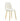 Lot de chaises SCANDINAVE en velours pieds Gold #couleur_laine-bouclée