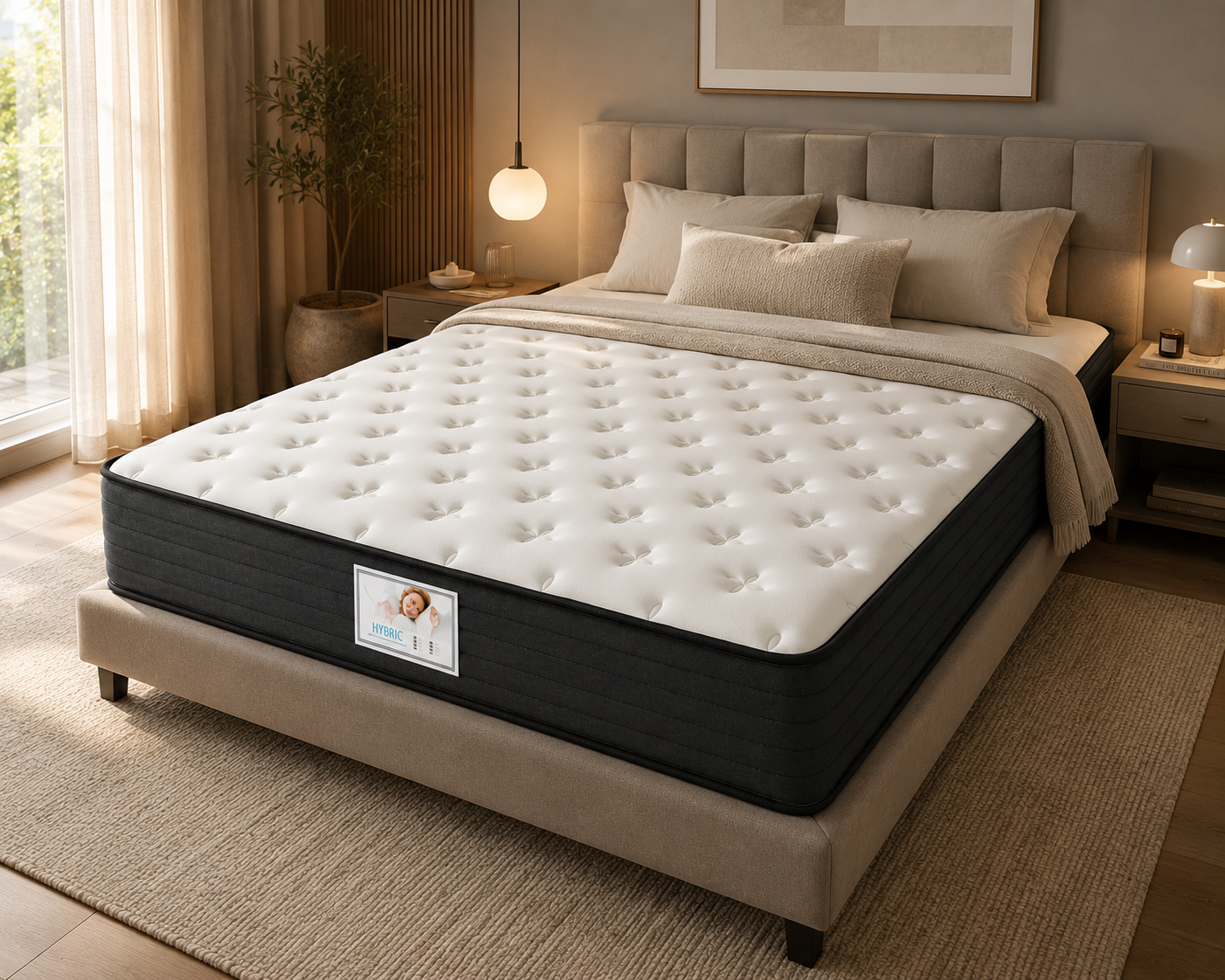 Matelas ALOE VERA 160x200 cm épaisseur 30 cm