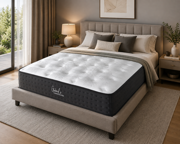 Matelas MERIDIEN à ressorts ensachés 160x200 cm épaisseur 25 cm
