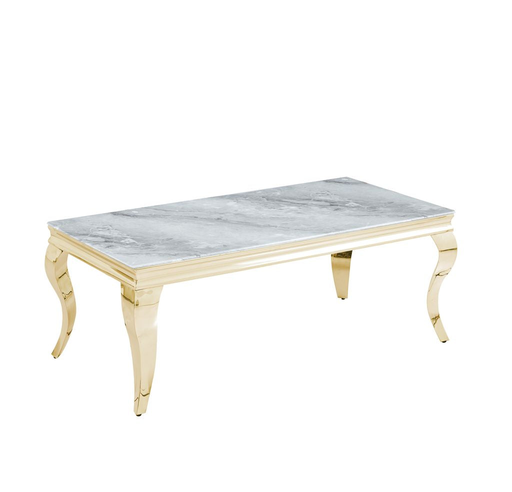 Table basse BAROQUE Gold 120x60x45 cm