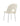 Lot de 4 chaises TEDDY Chrome velours #couleur_doudou-beige