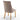 Lot de 2 chaises ANNEAU mattelassée et cloûtée Gold velours #couleur_moka