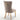 Lot de 2 chaises POIGNEE Cloûté en velours pied Gold #couleur_moka