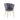 Lot de 2 chaises NYMPHEA pieds Gold assise Velours #couleur_anthracite