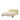 Lit 2 places 160x200 cm MELBOURNE Velours avec sommier intégré #couleur_beige