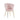 Lot de 2 chaises NYMPHEA pieds Gold assise Velours #couleur_rose