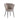 Lot de 2 chaises NYMPHEA pieds métal noir assise Velours #couleur_moka