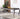 Table à manger BAROQUE 4 à 6 couverts pieds chrome plateau en verre 150x90 cm #couleur_noir