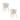 Lot de 2 chaises NYMPHEA pieds Gold assise Velours #couleur_blanc-doudou