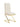 Lot de 6 chaises COCOMAT Gold et velours #couleur_beige