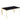 Table à manger BAROQUE 6 à 8 couverts pieds gold plateau en verre 180x90 cm #couleur_noir
