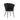 Lot de 2 chaises NYMPHEA pieds métal noir assise Velours #couleur_noir