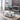Table Basse FLUTE Chrome  et plateau en verre 120x60x45 cm #couleur_marbré-blanc