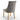 Lot de 2 chaises ANNEAU mattelassée et cloûtée Gold velours #couleur_anthracite