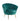 Fauteuil NYMPHEA gold en velours #couleur_vert