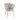 Lot de 2 chaises NYMPHEA pieds Gold assise Velours #couleur_gris