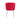 Lot de 4 chaises moderne DIANA chrome velours #couleur_rouge