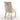 Lot de 2 chaises LION mattelassée et cloûtée Gold velours #couleur_beige