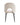 Lot de 4 chaises TEDDY métal noir velours #couleur_beige